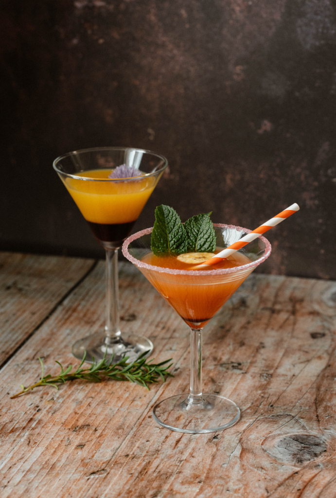 shooting photo cocktail